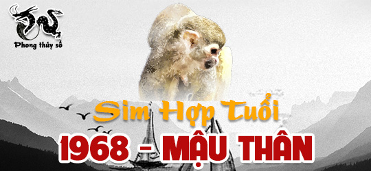 Tra cứu sim phong thủy hợp tuổi 1968 - Chọn sim hợp tuổi Mậu Thân