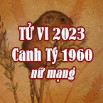 XEM TỬ VI TUỔI CANH TÝ NĂM 2023 NỮ MẠNG #1960