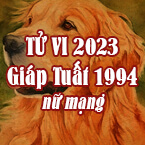 XEM TỬ VI TUỔI GIÁP TUẤT 1994 NỮ MẠNG NĂM 2023