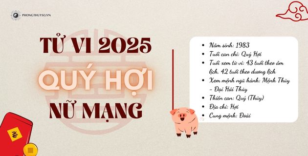 tử vi tuổi quý hợi năm 2025 nữ mạng