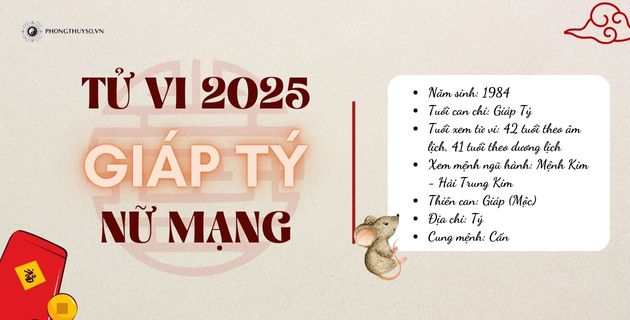 tử vi tuổi giáp tý năm 2025 nữ mạng