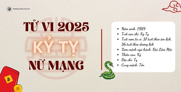 tử vi tuổi kỷ tỵ năm 2025 nữ mạng