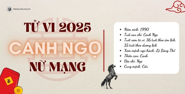 tử vi tuổi canh ngọ năm 2025 nữ mạng