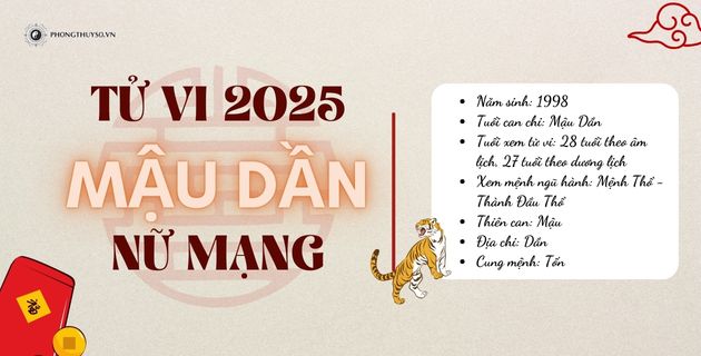 tử vi tuổi mậu dần năm 2025 nữ mạng