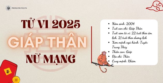 tử vi tuổi giáp thân nữ mạng năm 2025