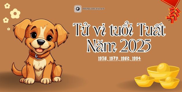 tử vi tuổi tuất năm 2025