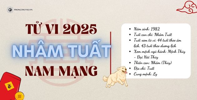 tử vi tuổi nhâm tuất nam mạng năm 2025