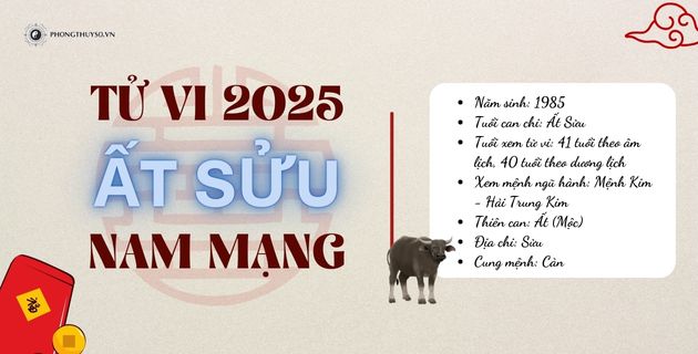 tử vi tuổi ất sửu nam mạng năm 2025