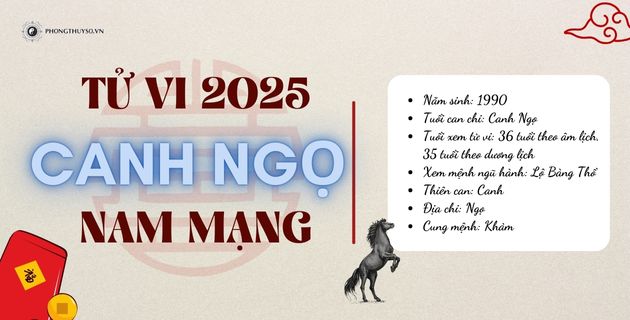 tử vi tuổi canh ngọ năm 2025 nam mạng